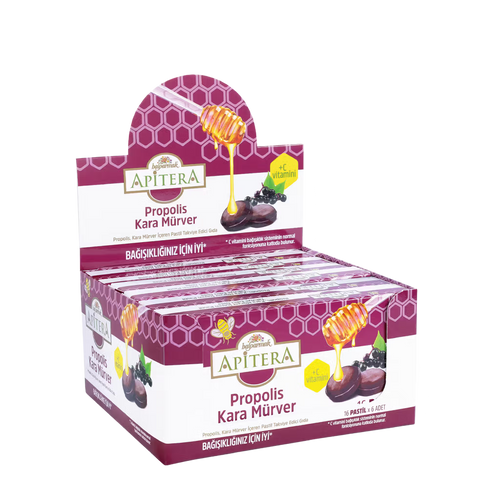 96-Piece Elderberry Supplement Throat Lozenge
